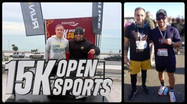 Lucas Araujo y Diego Varela completaron los 15K Open Sports Ciudad