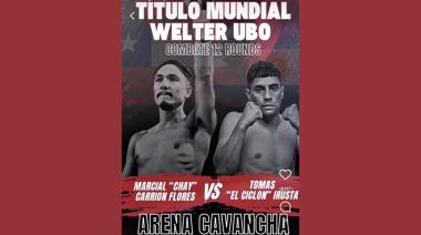 TOMÁS IRUSTA VIAJÓ A CHILE PARA PELEAR POR EL TÍTULO MUNDIAL UBO WELTER