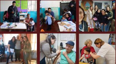 Destacan el alto nivel de cobertura de la campaña de vacunación antigripal en Maipú