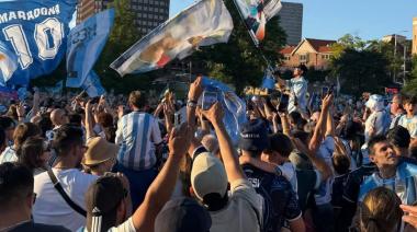 Ibar Sallaz vive la pasión mundialista desde Kansas City y acompaña a la Selección Argentina en Estados Unidos