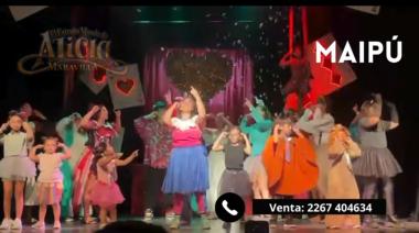 “Alicia en el País de las Maravillas” llega a Maipú con una propuesta para toda la familia