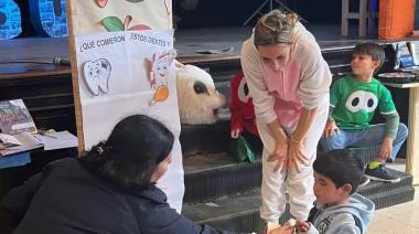 Delfina Fahey brindó una propuesta sobre alimentación saludable para el Nivel Inicial