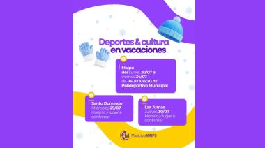 Comienzan las actividades recreativas para las vacaciones de invierno en el distrito