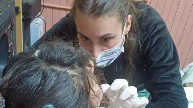 El Municipio realizó una jornada integral de salud en las Escuelas Nº 8 y 501