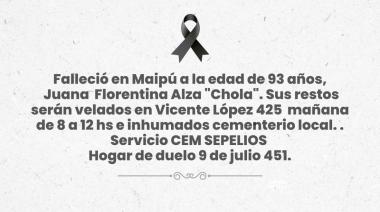 Necrológicas