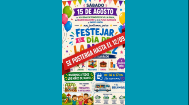 ​Sociedades de Fomento postergan el festejo del Día del Niño en Plaza Alvarado por pronóstico de lluvia