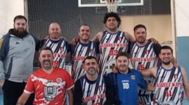 El Básquet +40 de Maipú sufrió su primera derrota del año ante Madariaga