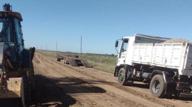 Continúan los trabajos de mantenimiento y mejoramiento de caminos rurales