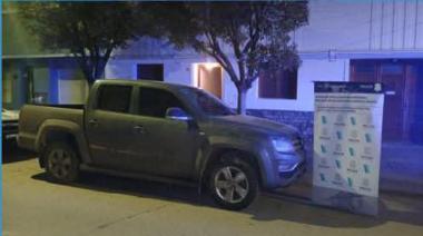 Hallaron en Maipú una camioneta con pedido de secuestro por robo agravado