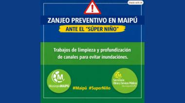 Maipú solicita la limpieza y mantenimiento del Canal Elizondo ante el alerta por el “Súper Niño”