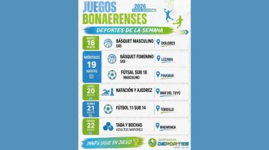 Maipú continúa en competencia en la Etapa Regional de los Juegos Bonaerenses