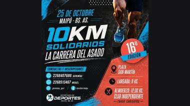 Maipú se prepara para la 16.ª edición de los 10K Solidarios “La Carrera del Asado”