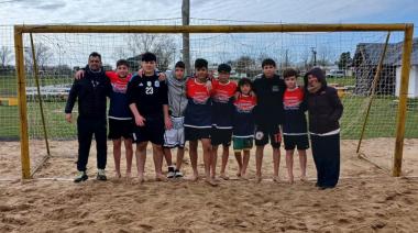 Maipú quedó subcampeón Regional en Fútbol Playa Sub 14