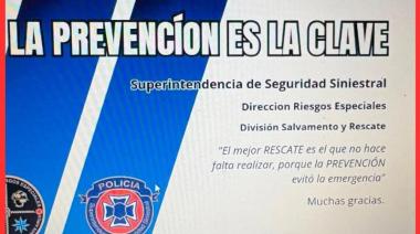 Bomberos de Maipú participaron de una capacitación en rescate acuático ante el fenómeno de El Niño
