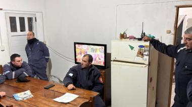 Bomberos de Las Armas planifican acciones preventivas ante posibles eventos climáticos