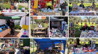 Artesanos, feriantes y emprendedores acompañaron el festejo por el aniversario de Maipú