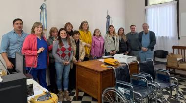 La Cooperadora del Hospital entregó nuevo equipamiento para distintas áreas
