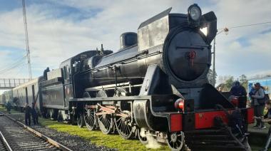 Una locomotora a vapor pasará por Maipú rumbo a Mar del Plata
