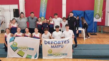 Maipú fue sede de la etapa regional de Gimnasia Artística
