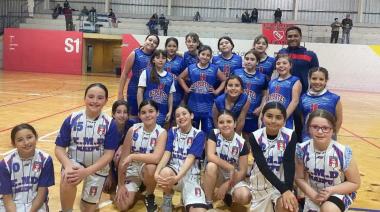 La U13 de Maipú clasificó al Final Four de la Liga de Básquet Femenino