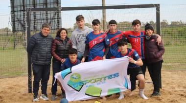 El equipo masculino Sub 18 de Handball Playa representó a Maipú en los Juegos Bonaerenses