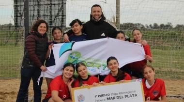 El equipo femenino Sub 14 de Handball Playa clasificó a la Final Provincial