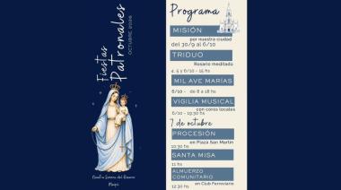 Maipú se prepara para celebrar las Fiestas Patronales en honor a Nuestra Señora del Rosario