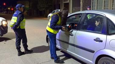 Realizaron controles de alcoholemia y nocturnidad en Maipú