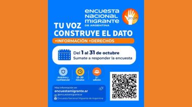 Lanzaron la tercera edición de la Encuesta Nacional Migrante de Argentina