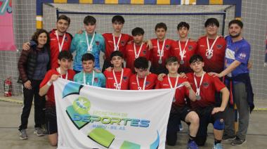 El handball masculino Sub 16 de Maipú obtuvo la medalla de plata