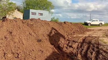 Continúan los trabajos de mantenimiento en caminos rurales de Maipú