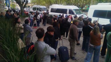 Maipú recibió a la primera parte de su delegación tras las finales provinciales