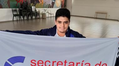 Nicolás Fara representó a Maipú en Narración PCD