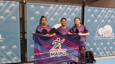 Maipú avanzó a la Final Provincial en Tenis de Mesa PCD
