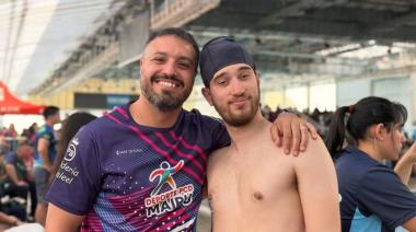 Genaro Iacuzzi obtuvo la medalla de bronce en Natación PCD