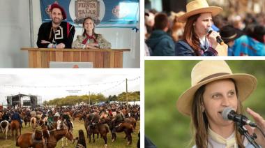 Daiana Díaz destacó la identidad campera y el crecimiento de la Fiesta del Talar