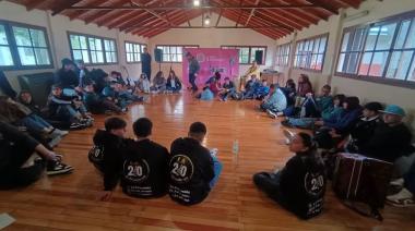 La Banda 2.0 participó de un taller de cumbia tras obtener el oro provincial