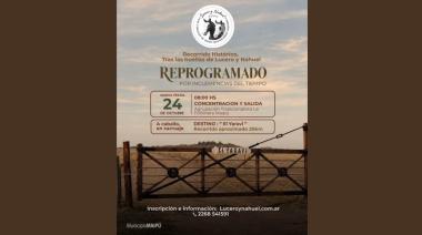 Reprograman el recorrido histórico “Tras las huellas de Lucero y Nahuel”