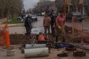 Interrupción de agua en toda la localidad por rotura de cañerías