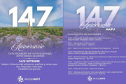 La ciudad celebra sus 147 años de historia y crecimiento