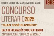 53 obras inéditas participan del concurso en adhesión al 147° aniversario de Maipú