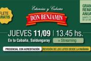 Cabaña Don Benjamín presenta su tradicional remate con más de 750 reproductores