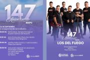 La ciudad celebra un nuevo aniversario con música y actividades en la Plaza San Martín
