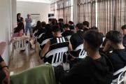 Alumnos participaron de una jornada sobre la importancia de donar sangre