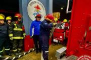 Bomberos de Maipú participaron en una capacitación para operador de bombas