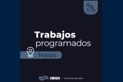 Trabajos programados en la red de agua