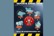 Bomberos Voluntarios de Maipú presentan el reporte anual de intervenciones 2025