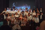 Girón Gaucho y bailarines de Maipú rumbo al Festival de Jesús María