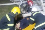 Bomberos Voluntarios de Maipú realizaron prácticas de rescate nocturno