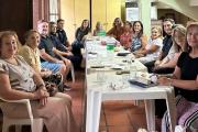 Reunión de trabajo entre la Sociedad de Fomento del barrio Alvarado, autoridades municipales y Policía Comunal